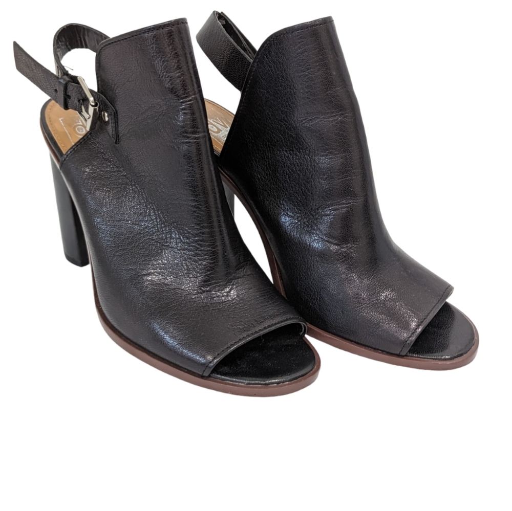 DV by Dolce Vita Leather Block Heel Boot